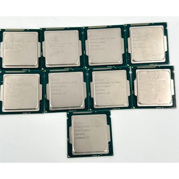 Lot of 7 Intel Core i3-4160T 3.10GHz SR1PH CPU Processors Dual Core LGA 1150 - Picture 1 of 16